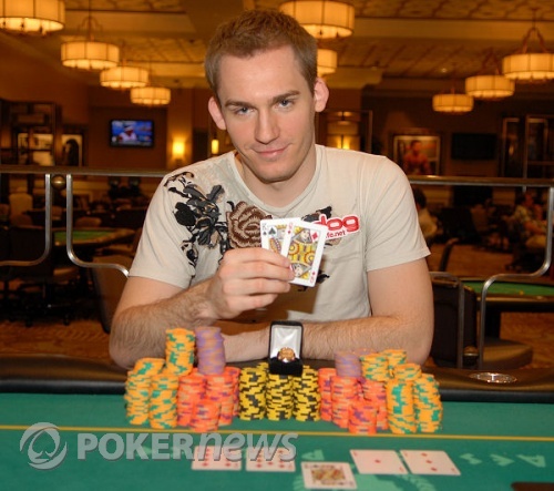 Justin Bonomo, 2009 WSOP Circuit Main Even Champion Caesars Palace Las Vegas