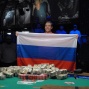Vitaly Lunkin Shows his Russian pride