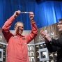 Vitaly Lunkin with his second gold WSOP bracelet