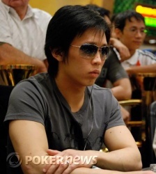 Chip leader Kyle Cheong