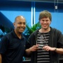SKYCITY’s Executive Manager Table Games Ejaaz Dean and Simon Watt