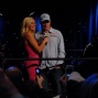 Lacey Jones and Erick Lindgren warm up the crowd