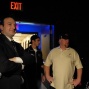 Joe Cada and Darvin Moon wait backstage
