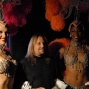 Vince Neil with his escorts
