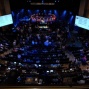 Final table seen from the nose bleed seats