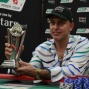 Amer Sulaiman poses with the trophy