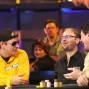 Phil Laak, Daniel Negreanu, and David Benyamine