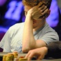 Ashton Griffin dozing off between hands
