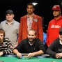 The final table participants