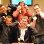 The champion and his mates