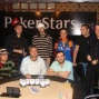 Line up van de Final Table