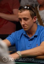 Graham, chipleader maar niet geheel blij