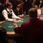 Jamie Gold, Carlos Mortensen, Harrington, Johnny Chan en Greg Raymer