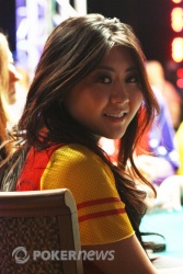 Maria Ho, a lot fresher yesterday afternoon