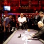 Heads-up between Joe Serock and Jeff Lisandro