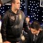Andre Akkari at the payout desk