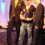 Michael Eiler Receiving His Trophy