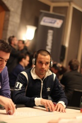 Shander de Vries, chipleader der Nederlanders