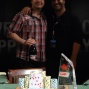 Champion Jonathan 'xMONSTERxDONGx' Karamalikis with Paul Khoury