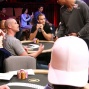 Racener and Mizzi face off while Ivey and Antonius chat.