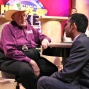 Doyle Brunson chats with Ali Nejad.