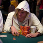 Pius Heinz is second in chips with 2,300,000