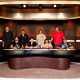 De spelers aan de finaletafel