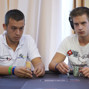 Filippo Candio and Viktor Blom