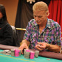 Larry Riggs stacking chips