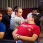 Shaun Deeb leans back to chat with Pius Heinz