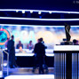 The trophy in front of the main feature table stage