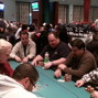 Greg Raymer in action on Day 1a of the WSOP Circuit Foxwoods.