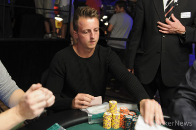 Chipleader Matt Perrins bagging and tagging on Day 3.
