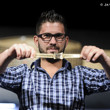 Davide Suriano with his gold bracelet from Event 40