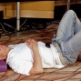 Gus Hansen Takes a Break