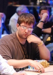Chip leader Glen Chorny