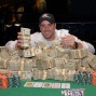 Michael Banducci, winner of mixed hold'em championship