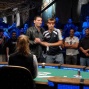 Layne Flack and Daniel Makowsky wait for river