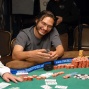 James Schaaf admires the bracelet