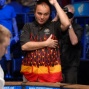 Casey Kastle watches his braceelt dreams disappear as a Queen hits the board