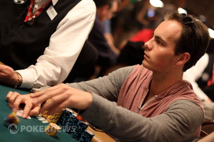 Oscar Kemps eerder in het Main Event