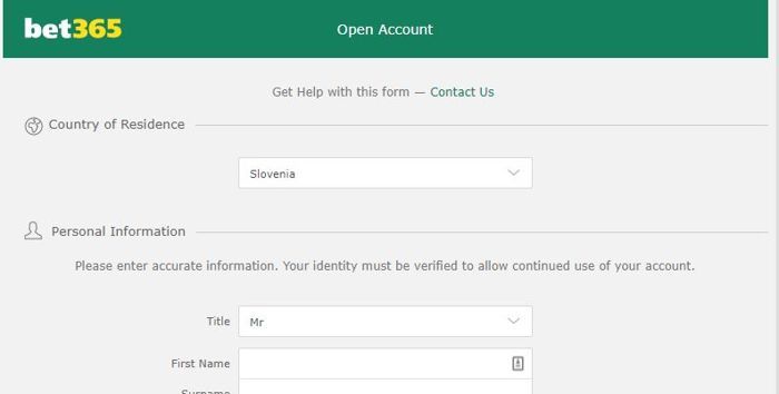 Kako odpreti račun in zaigrati na bet365 8 bet365 register