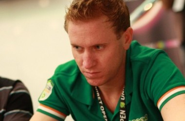 Unibet Open Valencia - Tim van de Riet chipleader van het toernooi Unibet Open Valencia - Tim van de Riet chipleader van het toernooi