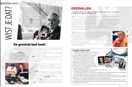 Het beste van PokerNews Magazine: Wist je dat?