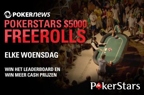 Win veel geld in de prachtige $67.500 PokerStars PokerNews Freeroll Series!