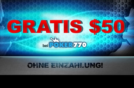$50 gratis bei Poker770