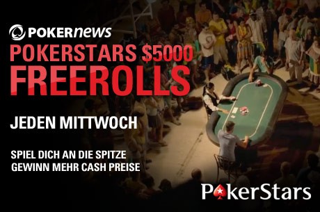 $67,500 PokerStars PokerNews Freeroll Series $67,500 PokerStars PokerNews Freeroll Series