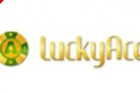 LuckyAcePoker Schriftzug