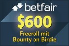 Betfair Freeroll
