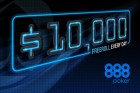 Vier 888poker's 40 miljoenste toernooi met dagelijkse $10.000 freerolls!